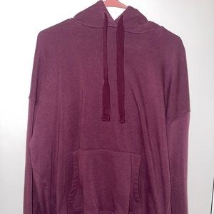 American Eagle Amazingly Soft Hoodie, Purple, Size Medium